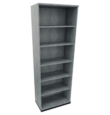 Regal 6OH B800xT442xH2221mm Anthrazit-Metallic/Beton hell