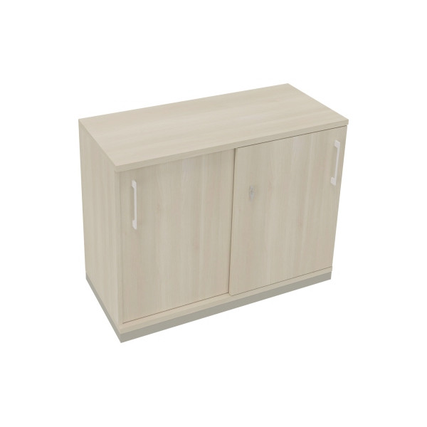 4003969073487 - Schiebetürenschrank 2OH B1000xT442xH781mm si Akazie hell 4003969073487 Soennecken