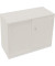 Schiebet&uuml;renschrank endless 820119101, abschlie&szlig;bar, 2 OH, diamantwei&szlig;, 100x78,1x44,2cm (BxHxT)