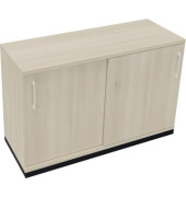 Schiebetürenschrank 2OH B1200xT442xH781mm an/Akazie hell