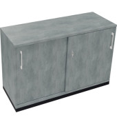 Schiebetürenschrank 2OH B1200xT442xH781mm an/Beton hell