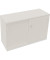 Schiebet&uuml;renschrank endless 820119401, abschlie&szlig;bar, 2 OH, diamantwei&szlig;, 120x78,1x44,2cm (BxHxT)