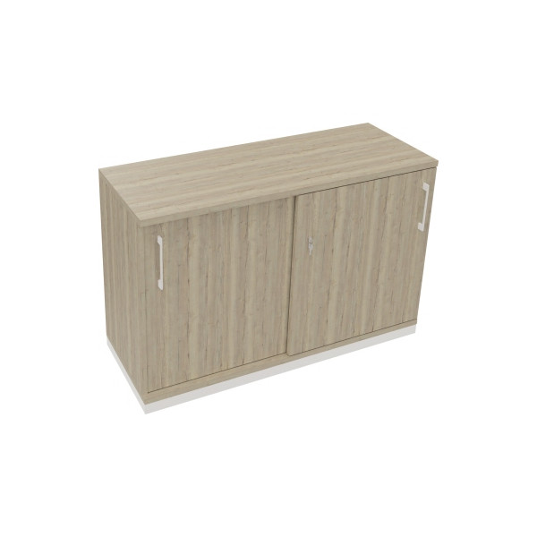 4003969073258 - Schiebetürenschrank 2OH B1200xT442xH781mm ws Eiche Natur 4003969073258 Soennecken