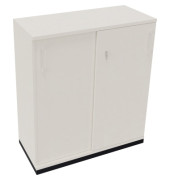 Schiebet&uuml;renschrank endless 820119501, abschlie&szlig;bar, 3 OH, diamantwei&szlig;, 100x113,3x44,2cm (BxHxT)