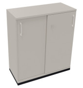 Schiebetürenschrank 3OH B1000xT442xH1133mm an/Lichtgrau