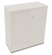 Schiebetürenschrank 3OH B1000xT442xH1133mm si/Diamant Weiß