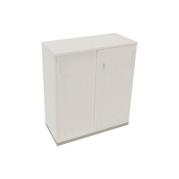 4003969070363 - Schiebetürenschrank 3OH B1000xT442xH1133mm si Diamant Weiß 4003969070363 Soennecken