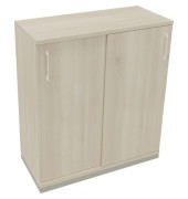 Schiebetürenschrank 3OH B1000xT442xH1133mm si/Akazie hell