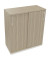 Schiebetürenschrank 3OH B1000xT442xH1133mm ws/Eiche Natur