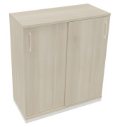 Schiebetürenschrank 3OH B1000xT442xH1133mm ws/Akazie hell