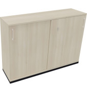 Schiebetürenschrank 3OH B1600xT442xH1133mm an/Akazie hell