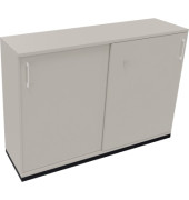 Schiebetürenschrank 3OH B1600xT442xH1133mm an/Lichtgrau