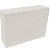 Schiebet&uuml;renschrank endless 820120001, abschlie&szlig;bar, 3 OH, diamantwei&szlig;, 160x113,3x44,2cm /BxHxT)