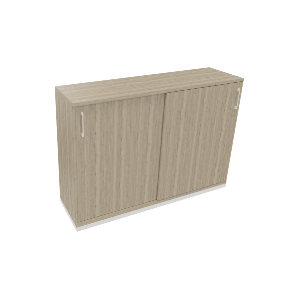 4003969070011 - Schiebetürenschrank 3OH B1600xT442xH1133mm ws Eiche Natur 4003969070011 Soennecken
