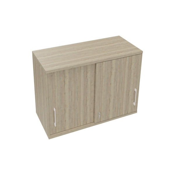 4003969070677 - Aufsatz Schiebetürenschrank 2OH B1000xT442xH736mm Eiche Natur 4003969070677 Soennecken