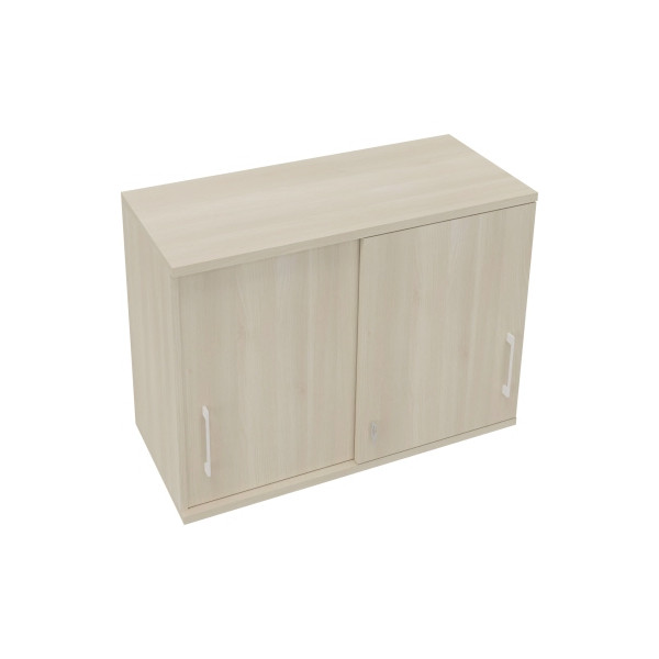 4003969070660 - Aufsatz Schiebetürenschrank 2OH B1000xT442xH736mm Akazie hell 4003969070660 Soennecken