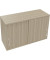 Aufsatz Schiebetürenschrank 2OH B1200xT442xH736mm Eiche Natur