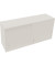 Aufsatzschrank endless 820120301, abschlie&szlig;bar, 2 OH, diamantwei&szlig;, 160x73,6x44,2cm (BxHxT)