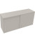 Aufsatzschrank endless 820120381, abschlie&szlig;bar, 2 OH, lichtgrau, 160x73,6x44,2cm (BxHxT)