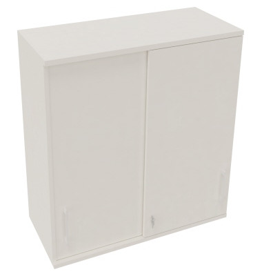 Aufsatzschrank endless 820120401, abschlie&szlig;bar, 3 OH, diamantwei&szlig;, 100x108,8x44,2cm (BxHxT)