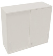Aufsatz Schiebetürenschrank 3OH B1200xT442xH1088mm Diamant Weiß