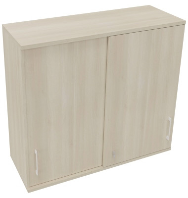 Aufsatzschrank endless 820120572, abschlie&szlig;bar, 3 OH, akazie hell, 120x108,8x44,2cm (BxHxT)