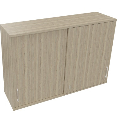 Aufsatz Schiebetürenschrank 3OH B1600xT442xH1088mm Eiche Natur