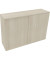 Aufsatzschrank endless 820120672, abschlie&szlig;bar, 3 OH, akazie hell, 160x108,8x44,2cm (BxHxT)