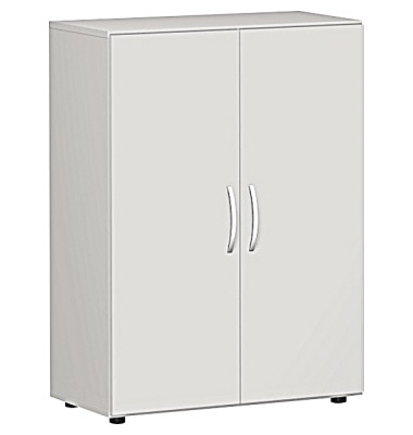 Aktenschrank Flex S-383102-LL, 3 OH, lichtgrau, 80x110,4x42cm (BxHxT)