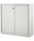 Schiebet&uuml;renschrank ECO SD12112S645, abschlie&szlig;bar, 3 OH, lichtgrau, 120x118,1x43cm (BxHxT)