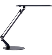 LED-Schreibtischlampe Rumba, schwarz, mit Standfuß