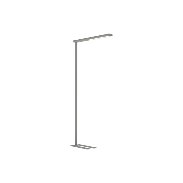 4002390075565 - LED-Stehleuchte MAULjet direktes indirektes Licht Leistung 51 W 2617 3218 lm weißaluminium RAL 9006