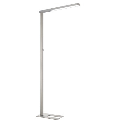 LED-Stehlampe STRATUS 400124564, metallgrau, mit zerlegt/teilmontiert, dimmbar