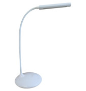 LED-Schreibtischlampe NELLY, weiß, mit Standfuß, dimmbar