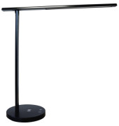 LED-Schreibtischlampe Diva, schwarz, mit Standfuß