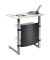 Stehpult Multi M 560x950-1.200x800mm lichtgrau