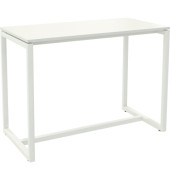 Stehtisch TD114.13.13 110cm (H), 114x75cm (BxT), rechteckig, weiß / weiß