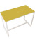 Stehtisch TD114.13.09P 110cm (H), 114x75cm (BxT), rechteckig, gelb / weiß