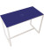 Stehtisch TD114.13.06P 110cm (H), 114x75cm (BxT), rechteckig, blau / weiß