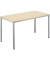 Konferenztisch Line 810010579, 72cm (H), 200x80cm (BxT), rechteckig, ahorn / silber