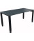 Schreibtisch All in One, manuell höhenverstellbar, 68-82cm (H), 160x80cm (BxT), rechteckig, lavagrau / anthrazit metallic