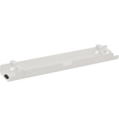 Kabelkanal horizontal beidseitig abklappbar für Tische B1400mm ws