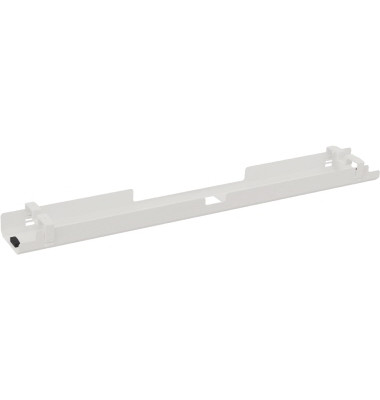 Kabelkanal horizontal beidseitig abklappbar für Tische B1800mm ws
