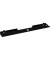 Kabelkanal horizontal beidseitig abklappbar für Tische B1800mm sw