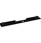 Kabelkanal horizontal beidseitig abklappbar für Tische B2000mm sw