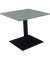 Besprechungstisch communication 810018883, 72cm (H), 80x80cm (BxT), rechteckig, beton hell / anthrazit metallic