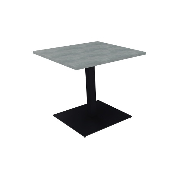 4003969065406 - Besprechungstisch communication 72cm (H) 80x80cm (BxT) rechteckig beton hell   anthrazit metallic 4003969065406 Soennecken