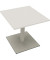 Besprechungstisch communication 810018901, 72cm (H), 80x80cm (BxT), rechteckig, weiß / silber