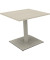 Besprechungstisch communication 810018972, 72cm (H), 80x80cm (BxT), rechteckig, akazie hell / silber