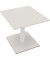 Besprechungstisch communication 810019001, 72cm (H), 80x80cm (BxT), rechteckig, weiß / weiß